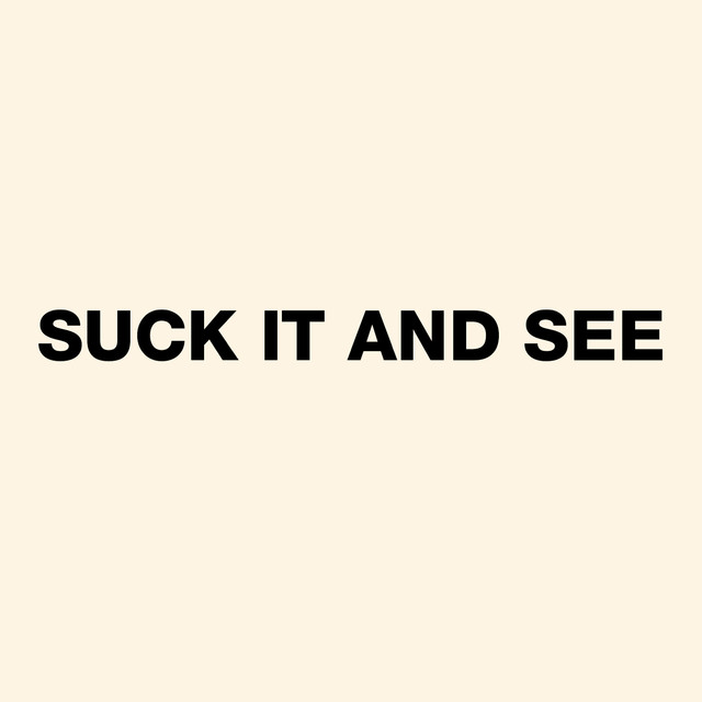 Cover of the album Suck It And See